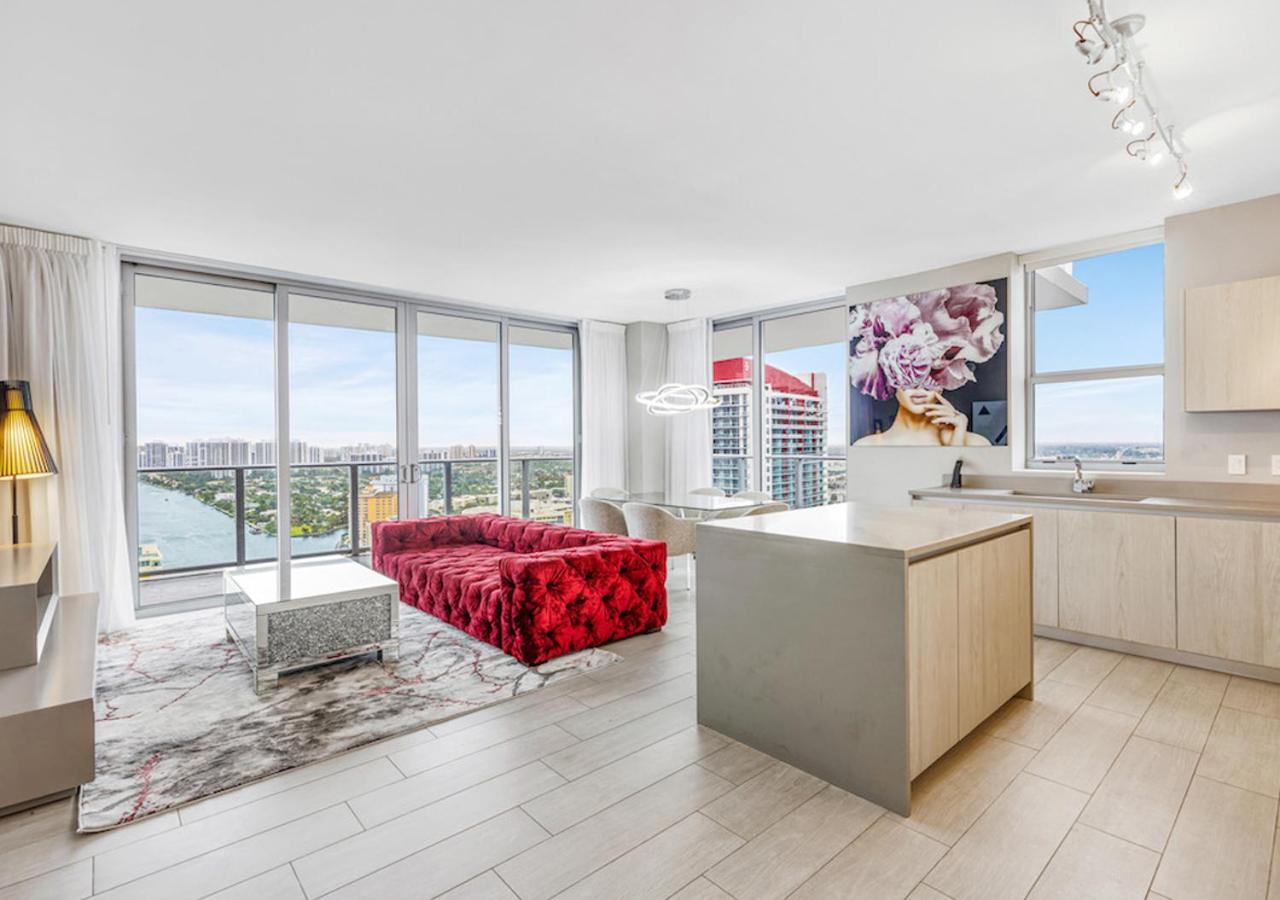 Hyde Beach House Three-Bedroom, Waterfront, Ocean And Intercostal View, Rooftop Pool, 5 Min Walk To Beach Голливуд Экстерьер фото