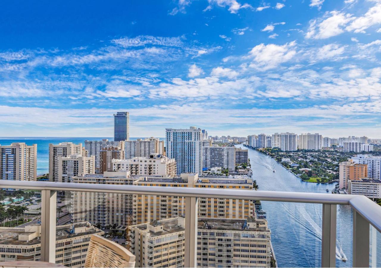 Hyde Beach House Three-Bedroom, Waterfront, Ocean And Intercostal View, Rooftop Pool, 5 Min Walk To Beach Голливуд Экстерьер фото