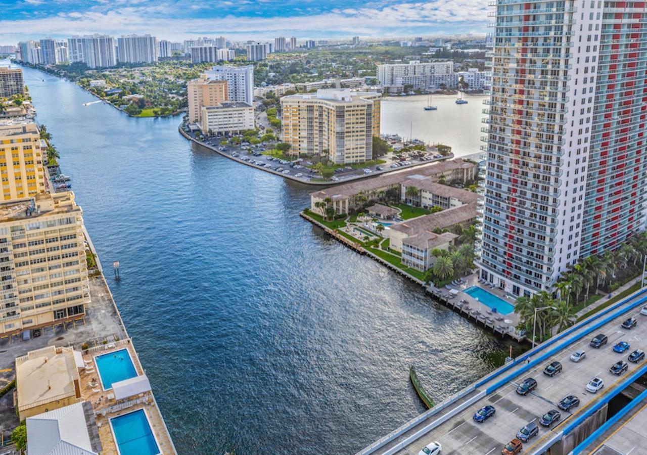 Hyde Beach House Three-Bedroom, Waterfront, Ocean And Intercostal View, Rooftop Pool, 5 Min Walk To Beach Голливуд Экстерьер фото